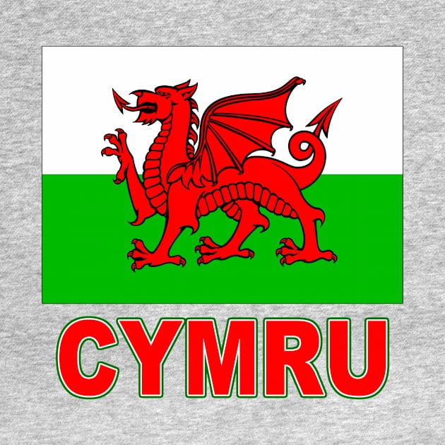 The Pride of Wales - Welsh Flag and Language by Naves